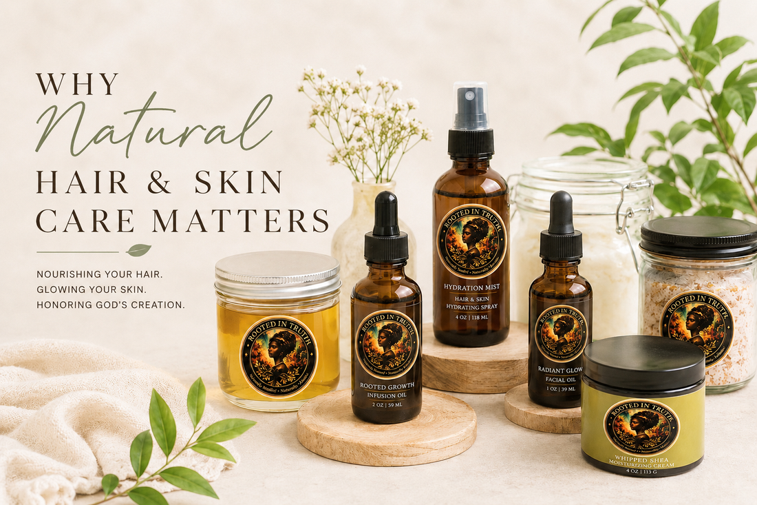 Why Natural Hair & Skin Care Matters