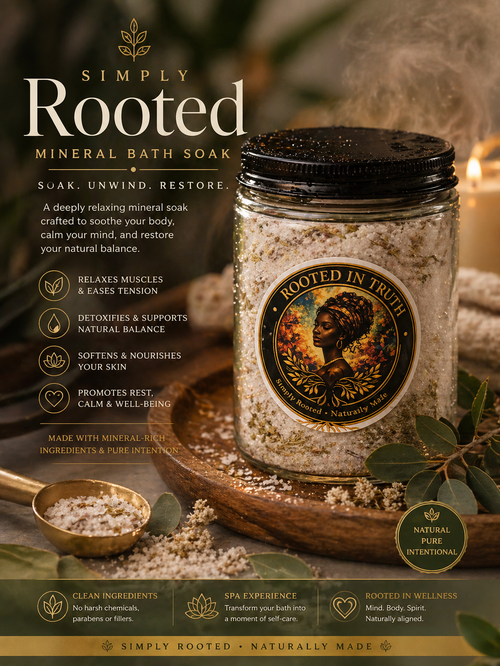Simply Rooted Mineral Bath Soak